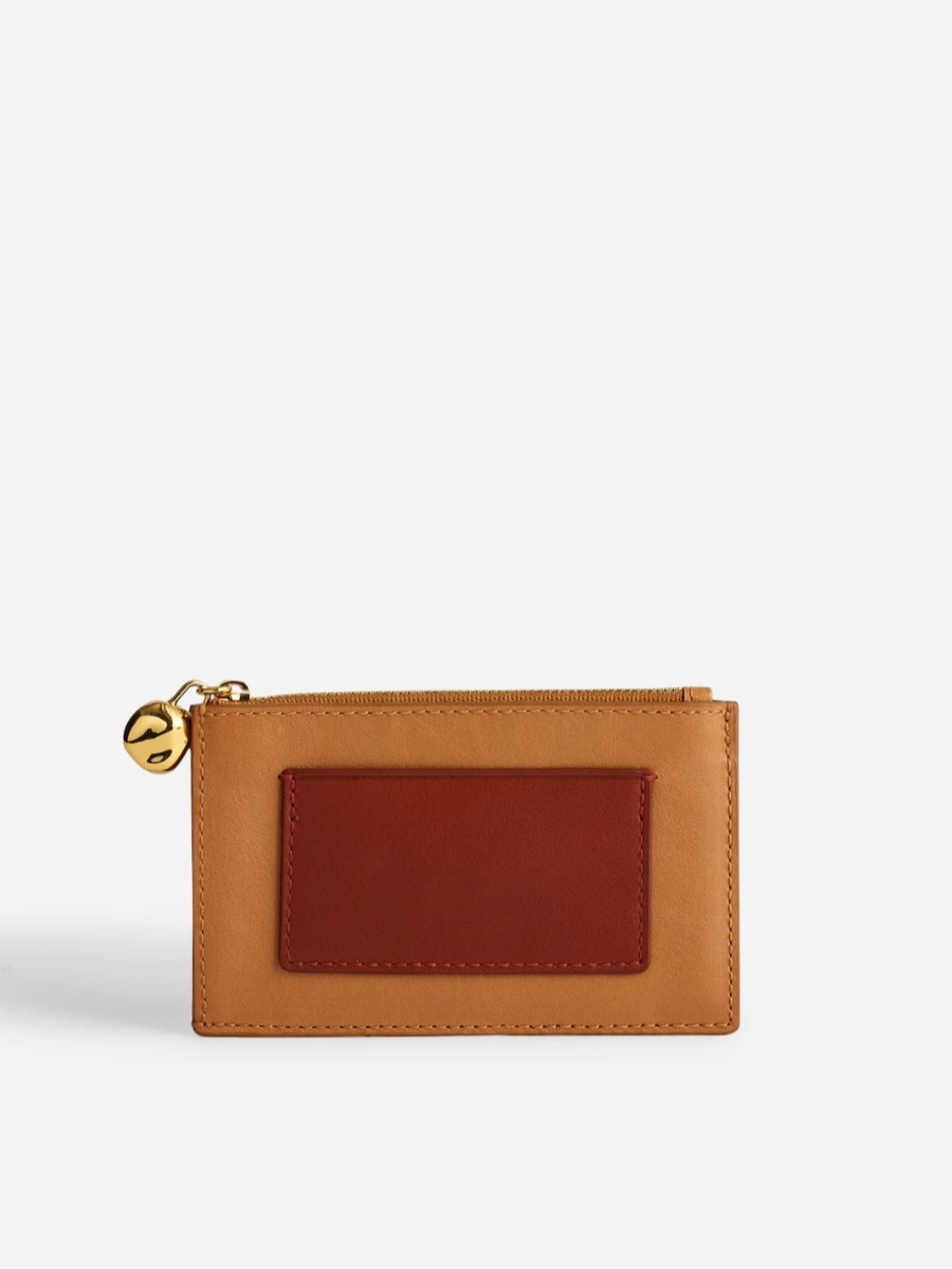 Madewell The Organic Hardware Zip Card Case